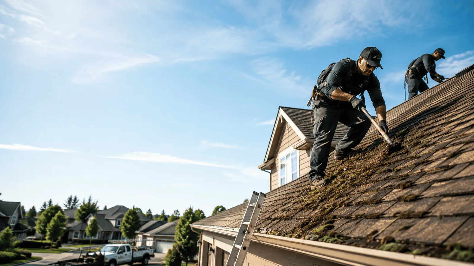 Roof Moss Removal in Topton, PA near me